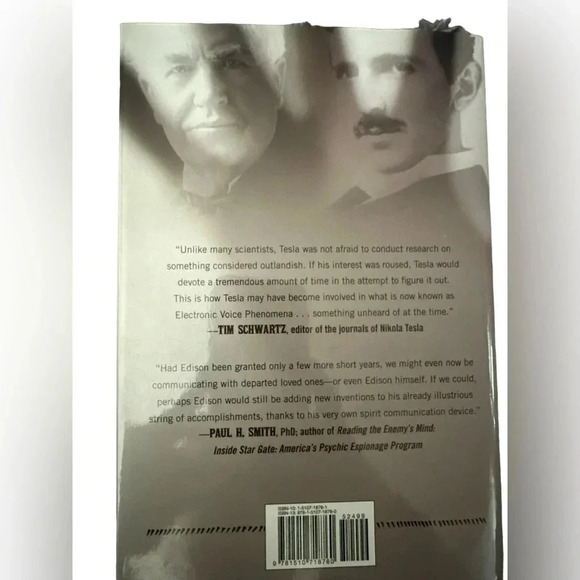 Edison Vs. Tesla The Battle over their Last Invention hardback book - Picture 4 of 4